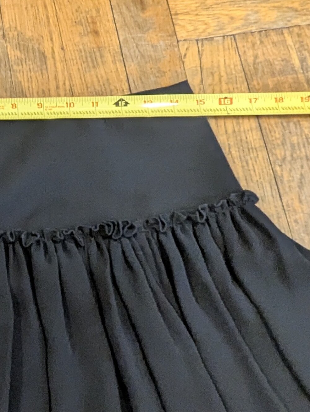 Vintage Banana Republic Pink & Black Skirt(s) Ruffle tiered pleated Bundle 4 - Picture 15 of 16